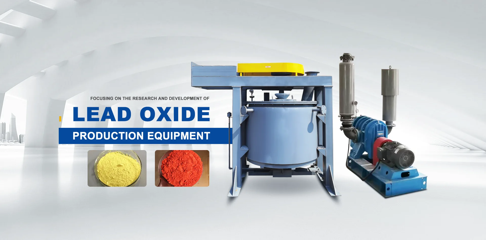 Chine Yellow Lead Production Line Factory