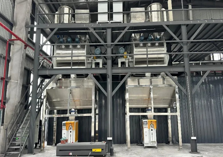 Ligne de production de stabilisateurs composites calcium-zinc